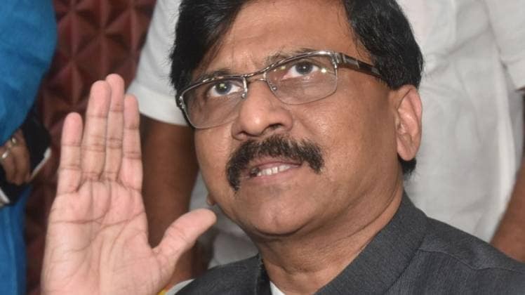 शिवसेना नेता संजय राउत की फाइल फोटो (ANI)