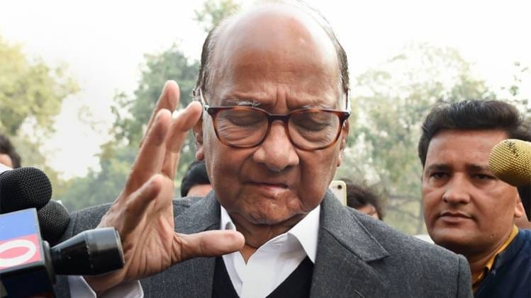 एनसीपी प्रमुख शरद पवार (फोटो-PTI)