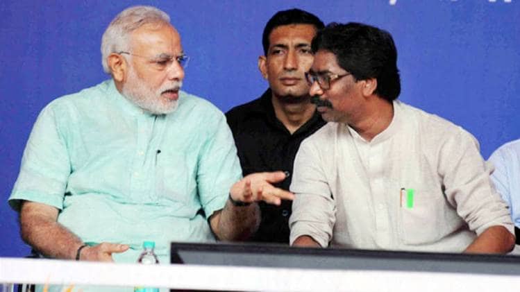 नरेंद्र मोदी और हेमंत सोरेन (फोटो-PTI)