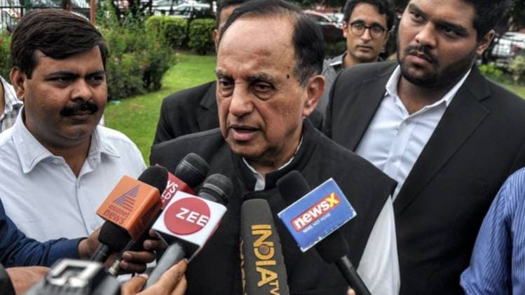 बीजेपी सांसद सुब्रह्मण्यम स्वामी (फोटो-ANI)