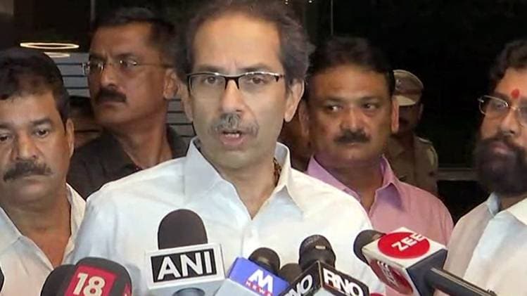 महाराष्ट्र के मुख्यमंत्री उद्धव ठाकरे की फाइल फोटो (ANI)