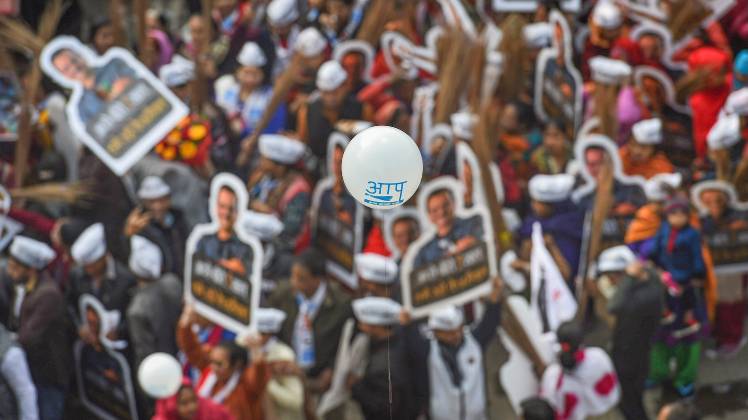 Delhi Assembly Election 2020 (फोटो-PTI)