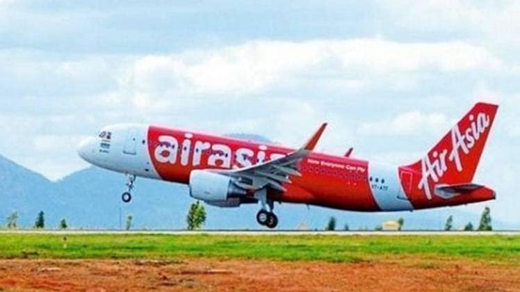 एयर एशिया की फ्लाइट को मिली धमकी (तस्वीर-ANI)