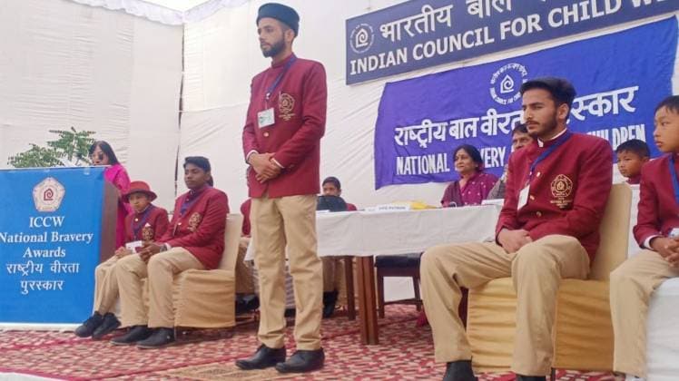 वीरता पुरस्कार के लिए चयनित बच्चे