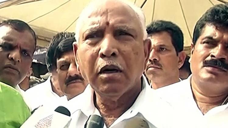कर्नाटक के मुख्यमंत्री बीएस येदियुरप्पा (ANI)