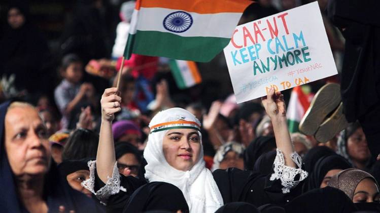 भारत ने ईयू के इस प्रस्ताव पर कड़ी प्रतिक्रिया जताई है (सीएए के खिलाफ प्रदर्शन-ANI)
