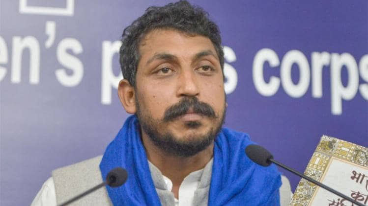 भीम आर्मी के चीफ चंद्रशेखर आजाद (Courtesy- PTI)
