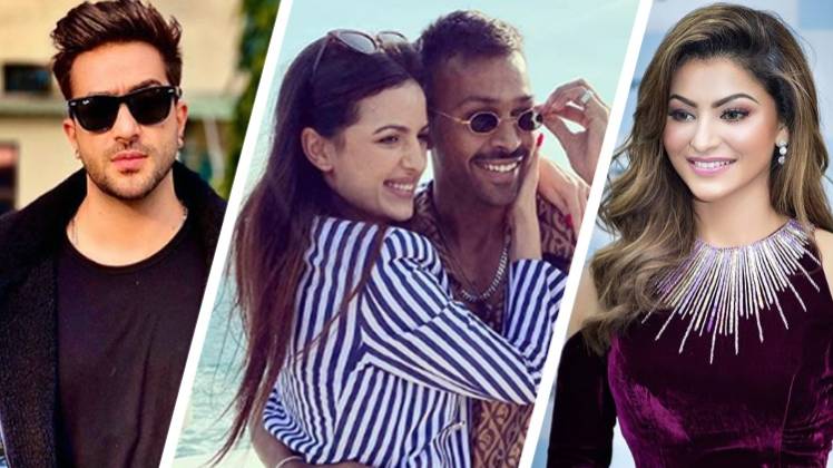 अली गोनी, हार्द‍िक पांड्या-नताशा स्टानोविक, उर्वशी रौतेला 