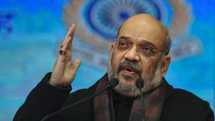 केंद्रीय गृह मंत्री अमित शाह (फाइल फोटो-PTI)