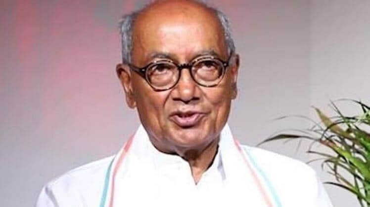 दिग्विजय सिंह के ट्वीट पर बवाल