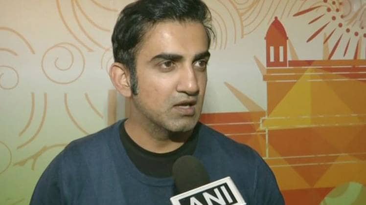 बीजेपी सांसद गौतम गंभीर (Photo- ANI)