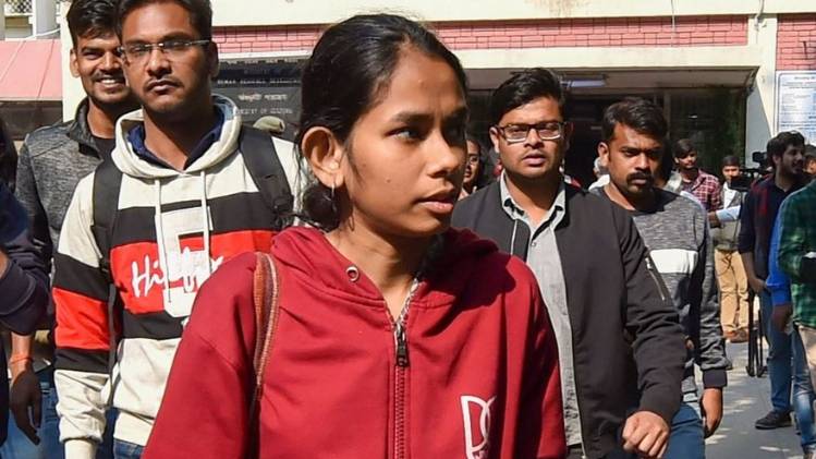 JNUSU अध्यक्ष आइशी घोष (फाइल फोटो- PTI)