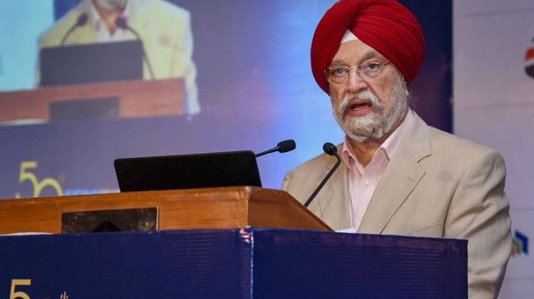 हरदीप सिंह पुरी, केंद्रीय मंत्री