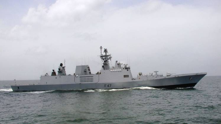 INS शिवालिक पर तैनात था जवान (फाइल)