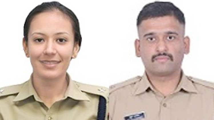 IPS वृंदा शुक्ला और उनके पति अंकुर अग्रवाल (Courtesy- uppolice.gov.in)