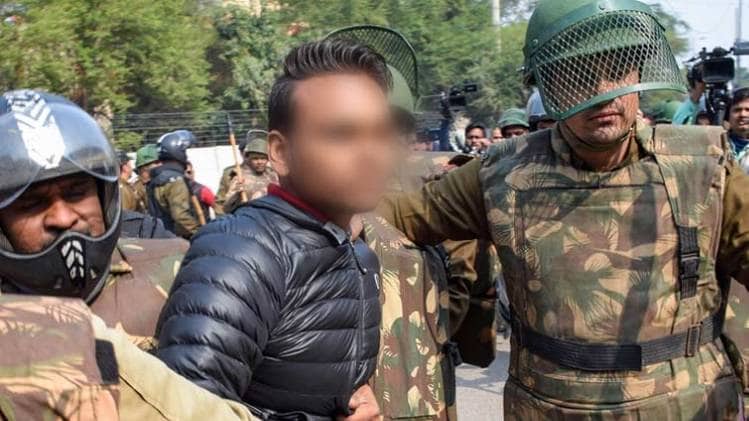 जामिया फायरिंग के आरोपी को कोर्ट में पेश किया गया (PTI)