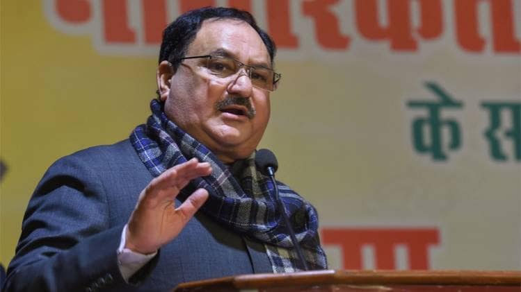 बीजेपी के कार्यकारी अध्यक्ष जेपी नड्डा (फोटो-PTI)