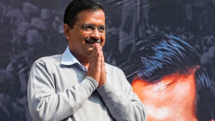 दिल्ली के मुख्यमंत्री अरविंद केजरीवाल ने नई दिल्ली सीट से किया नामांकन (फोटो- PTI)