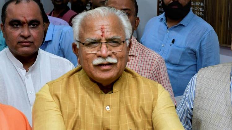 हरियाणा के मुख्यमंत्री मनोहर लाल खट्टर (फोटो- PTI)