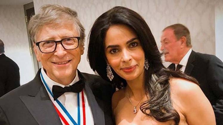 मल्लिका शेरावत और बिल गेट्स सोर्स इंस्टाग्राम 