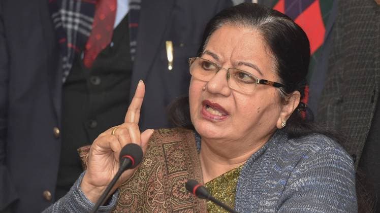 वाइस चांसलर प्रोफ़ेसर नजमा अख़्तर (फाइल फोटो-PTI)