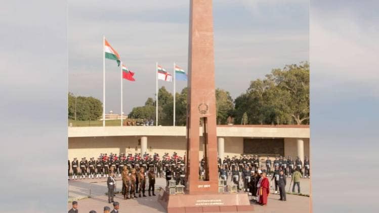 नेशनल वॉर मेमोरियल (Courtesy- Twitter)