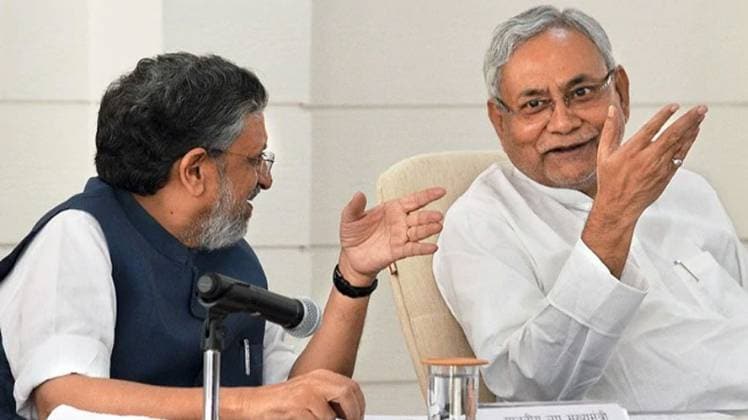 सुशील मोदी और नीतीश कुमार 