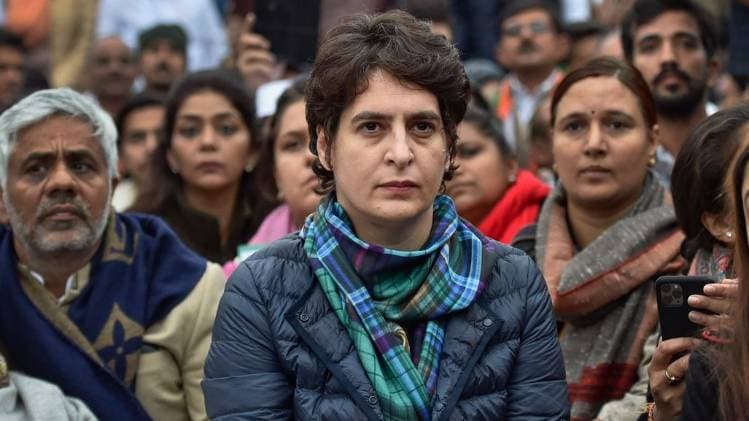 कांग्रेस महासचिव प्रियंका गांधी (फाइल फोटोः PTI)