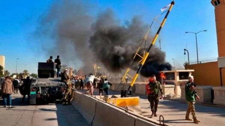 अमेरिका का बगदाद हवाई अड्डे पर एयर स्ट्राइक (फाइल फोटो-PTI)