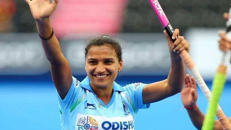 Indian hockey superstar Rani.