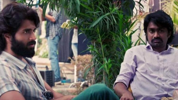 अर्जुन रेड्डी में विजय देवराकोंडा और राहुल रामकृष्ण 