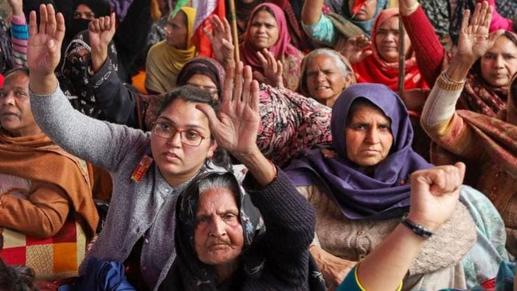 शाहीन बाग के प्रदर्शनकारी (फोटो-PTI)