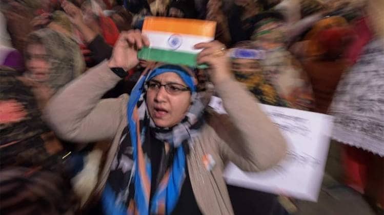 शाहीन बाग में पिछले महीने से जारी है सीएए के खिलाफ प्रदर्शन (फोटो-PTI)