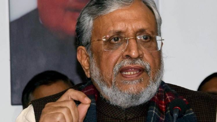 बिहार के उप मुख्यमंत्री सुशील कुमार मोदी (फाइल फोटो-ANI)