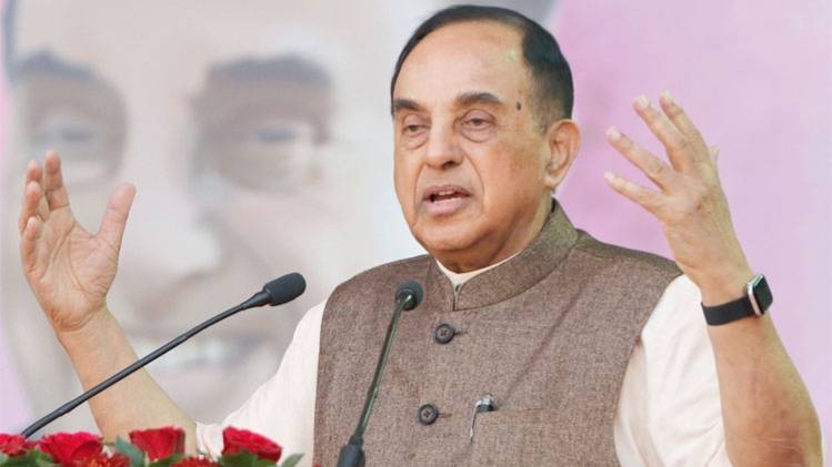 बीजेपी के राज्यसभा सांसद सुब्रमण्यम स्वामी (Courtesy- PTI)