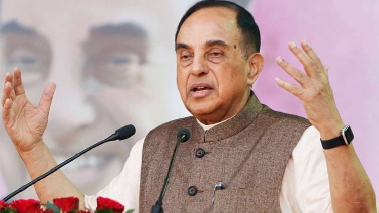 सुब्रमण्यम स्वामी ने ट्वीट कर साधा निशाना