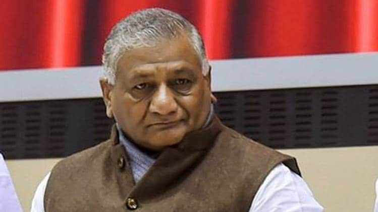 बीजेपी सांसद वीके सिंह (PTI) 