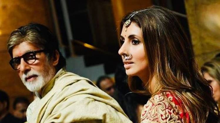 अमिताभ बच्चन संग श्वेता नंदा बच्चन