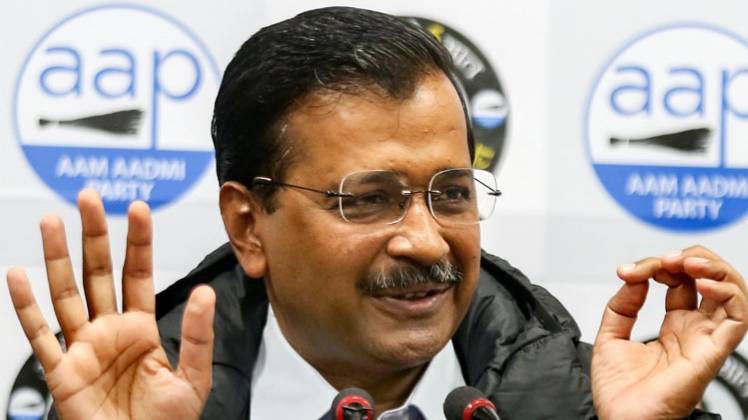 Delhi Elections 2020 Exit Poll: फिर बड़ा चेहरा बनकर उभरे केजरीवाल (फोटो-PTI)
