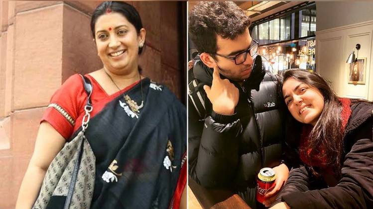 फैमिली संग स्मृति ईरानी