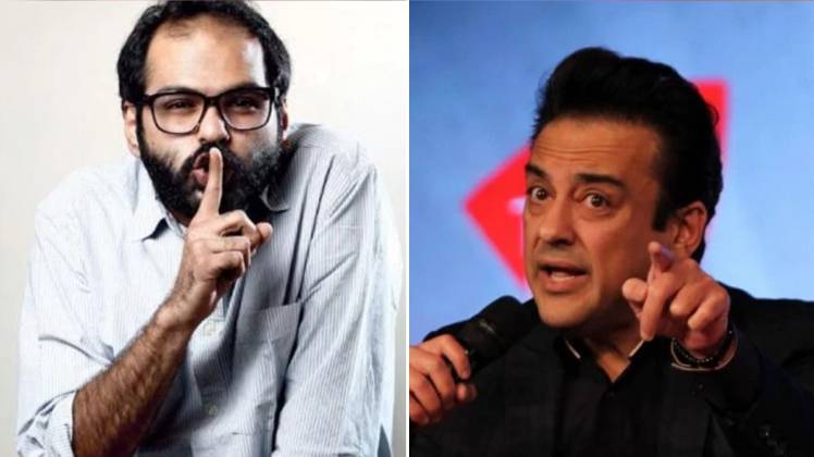 कुणाल कामरा और अदनान सामी 