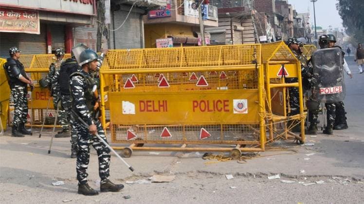 दिल्ली में पुलिस ने संभाला मोर्चा (फोटो: PTI)