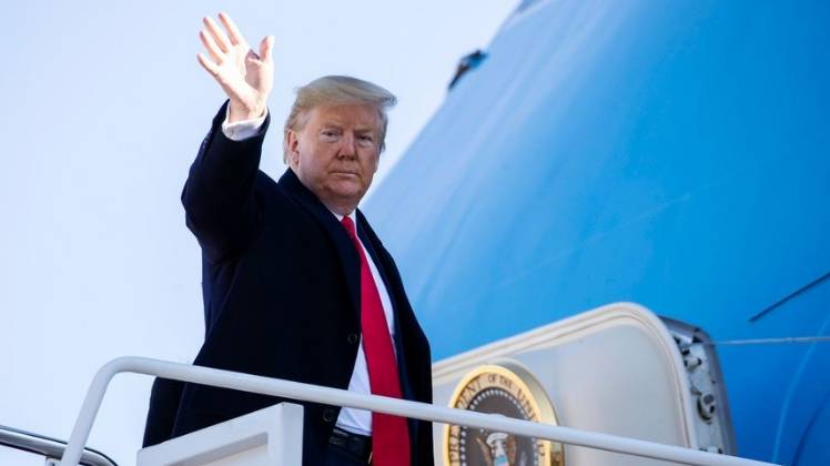 अहमदाबाद में डोनाल्ड ट्रंप के दो रोड शो होंगे (फोटो-PTI) 