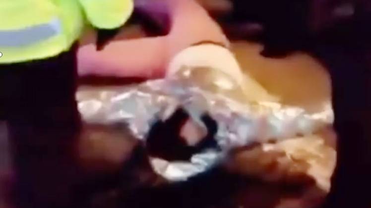 वायरल वीडियो से ली गई तस्वीर