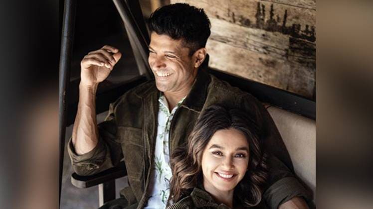 फरहान अख्तर, श‍िबानी दांडेकर