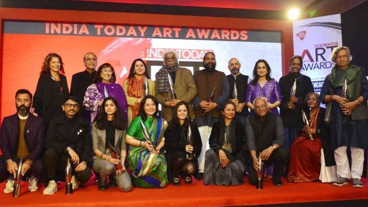 India Today Art Awards 2020: विभिन्न श्रेणियों में कई कलाकारों को किया गया सम्मानित (Photo: पंकज नांगिया)