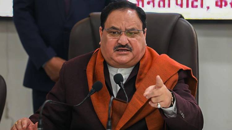 Delhi Assembly Election Results 2020: बीजेपी के अध्यक्ष जेपी नड्डा (तस्वीर-PTI)