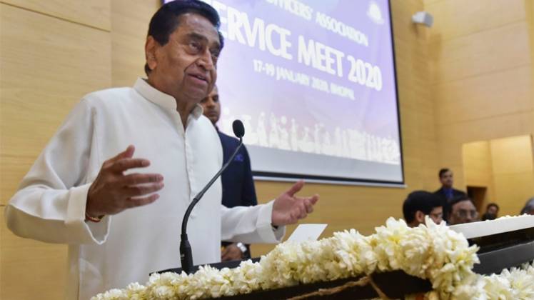 मध्य प्रदेश के मुख्यमंत्री कमलनाथ (फोटो-PTI)