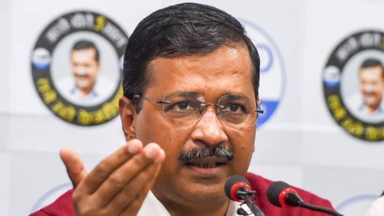 CM पद को लेकर अरविंद केजरीवाल ने बीजेपी पर निशाना साधा (फोटो-PTI)