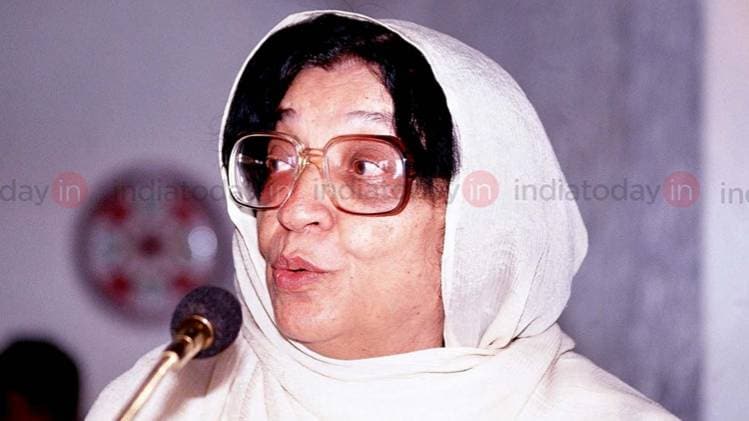 कृष्णा सोबती [ फाइल फोटोः India Today Archives ]